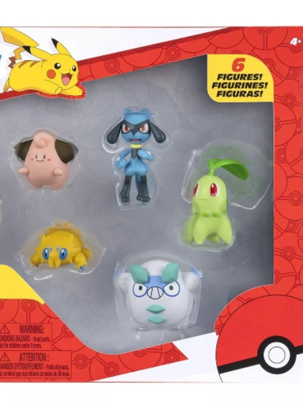 Pokemon Battle Figure Multi-Pack - Red, Yellow, Blue
